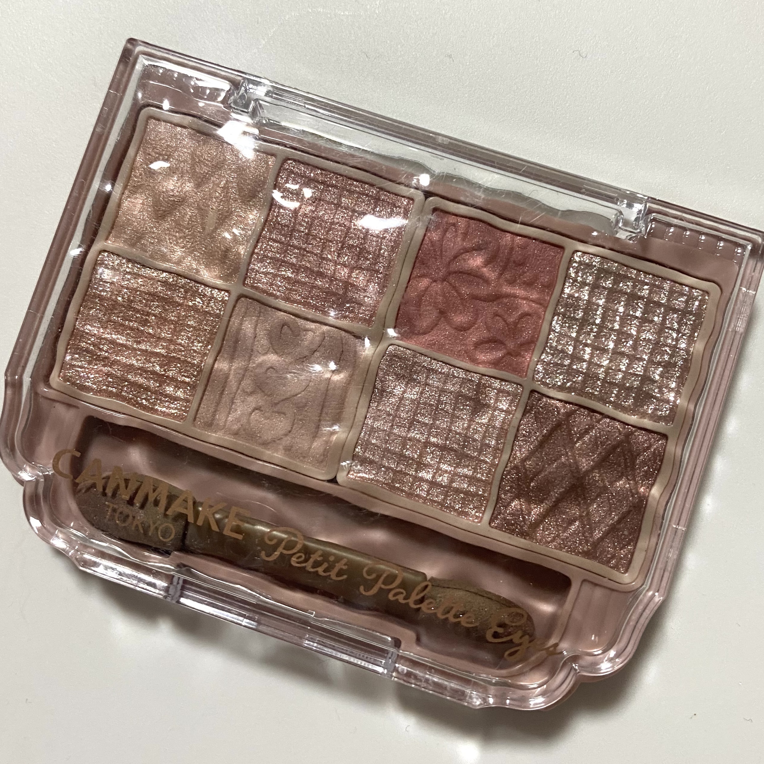 プティパレットアイズ/キャンメイク/パウダーアイシャドウを使ったクチコミ（1枚目）