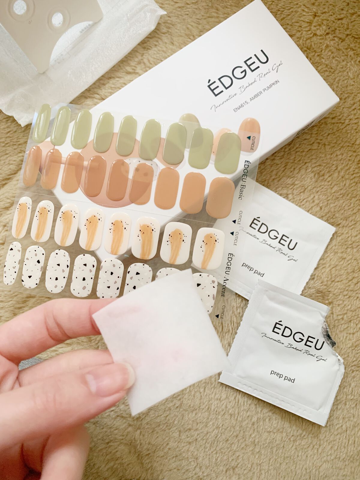 EDGEU ジェルネイルシール/EDGEU/ネイルシールを使ったクチコミ(6枚目)