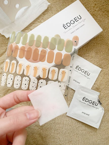 EDGEU ジェルネイルシール/EDGEU/ネイルシールを使ったクチコミ(6枚目)