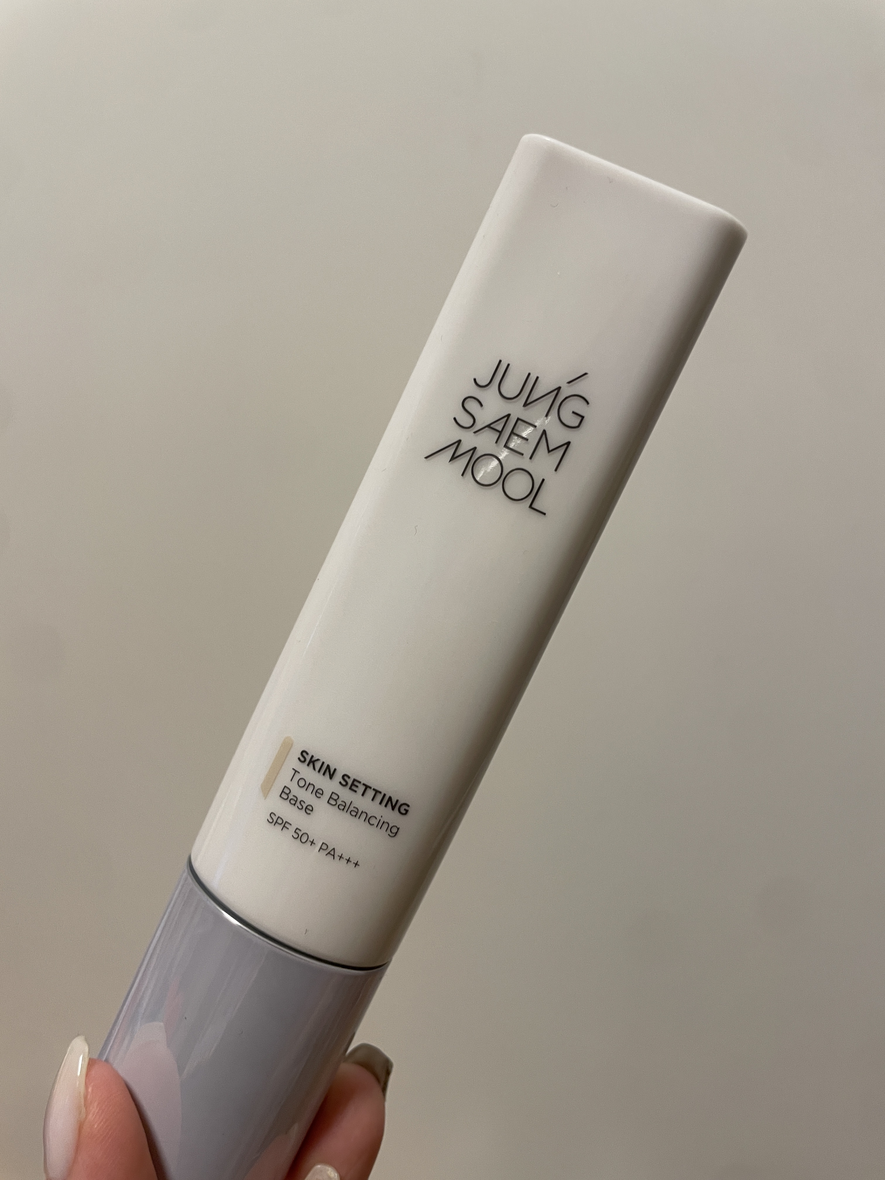 ジョンセンムル スキンセッティングトーンバランシングベース/JUNG SAEM MOOL/化粧下地を使ったクチコミ（1枚目）