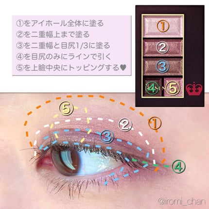 ショコラスウィート アイズ/リンメル ロンドン/アイシャドウパレットを使ったクチコミ(2枚目)