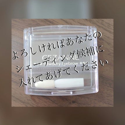 パウダーアイブロウR/CEZANNE/パウダーアイブロウを使ったクチコミ(1枚目)