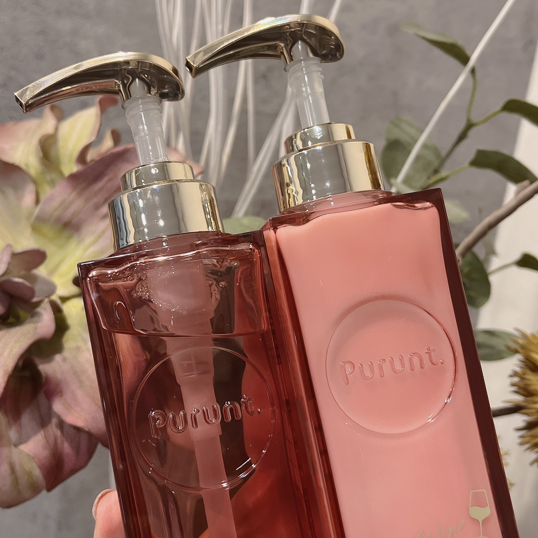 プルント　リライト美容液ヘアミルク　レッドワイン/Purunt./ヘアミルクを使ったクチコミ（2枚目）