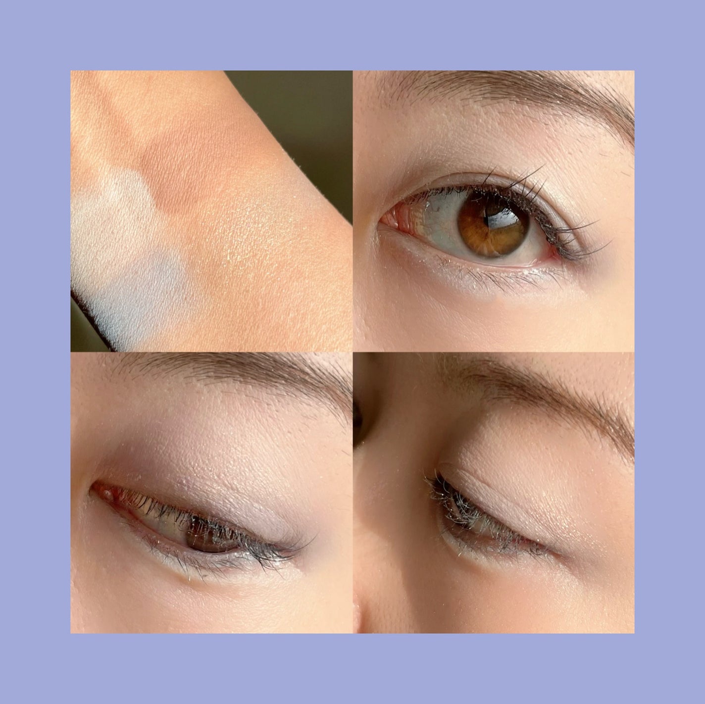 ソフトブラーリングアイパレット/wakemake/アイシャドウパレットを使ったクチコミ(3枚目)