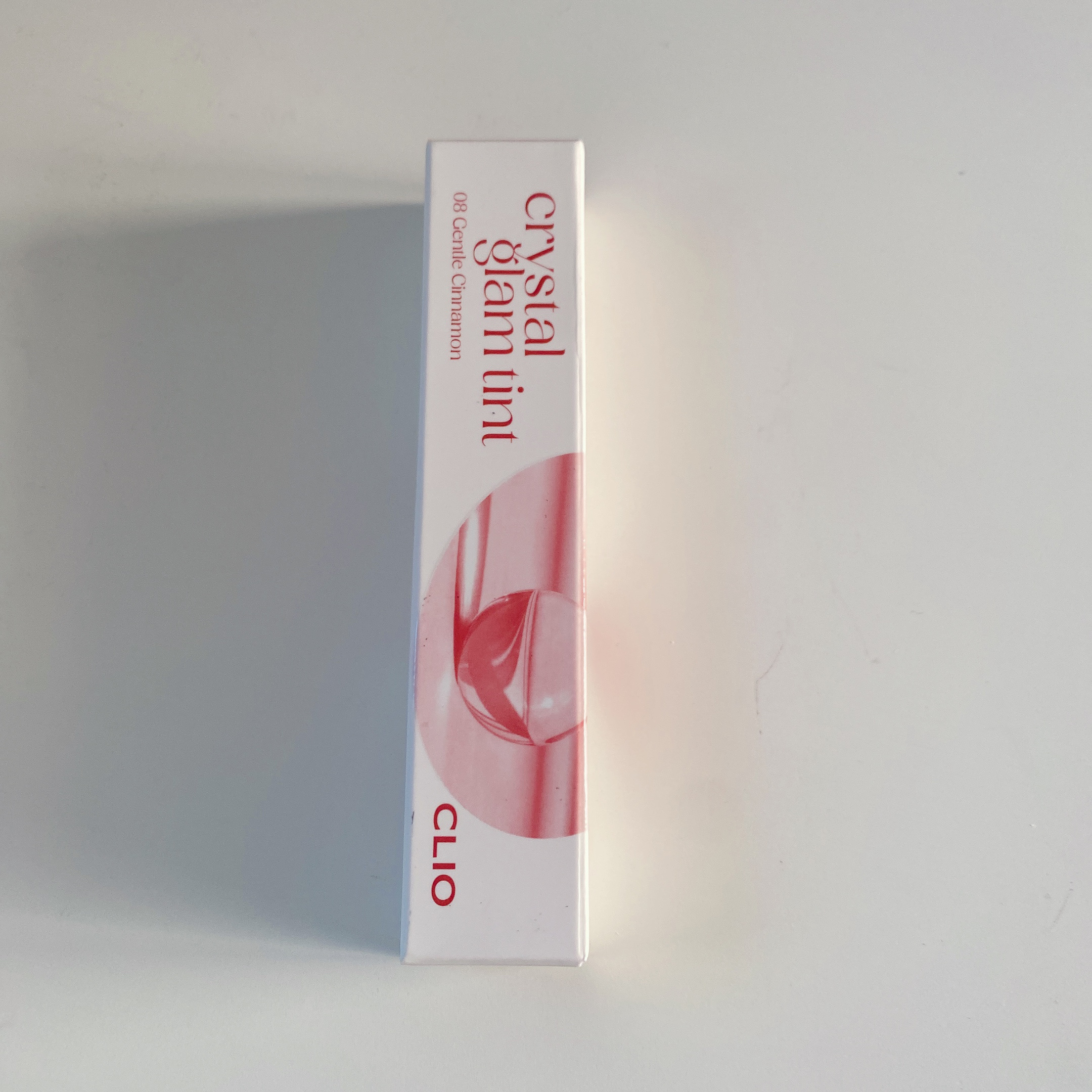 クリスタル グラム ティント 08 ジェントルシナモン(GENTLE CINNAMON)/CLIO/リップティントを使ったクチコミ（2枚目）