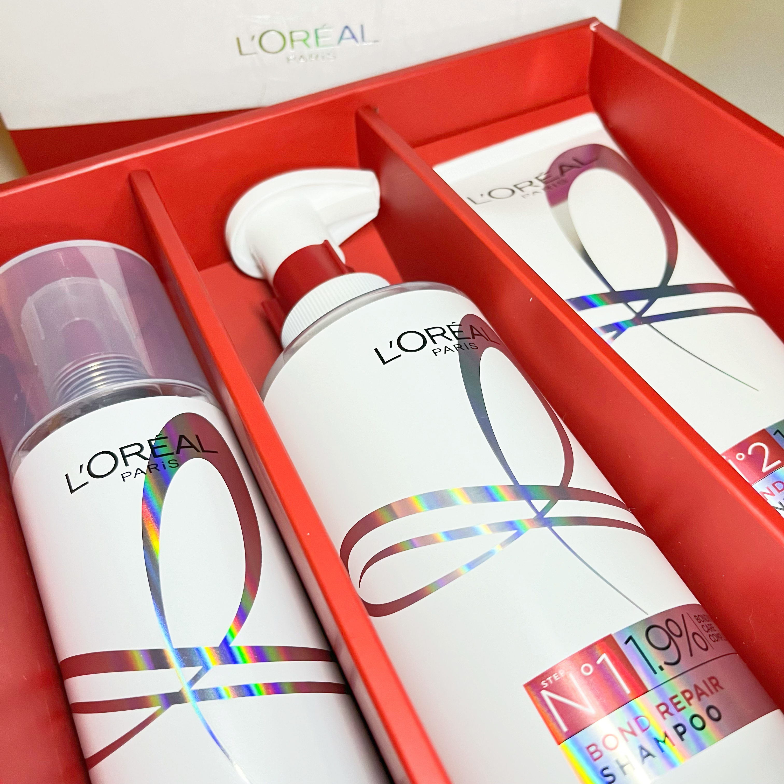 ロレアル パリ ボンド リペア シャンプー／コンディショナー/ロレアル パリ/市販シャンプーを使ったクチコミ（2枚目）