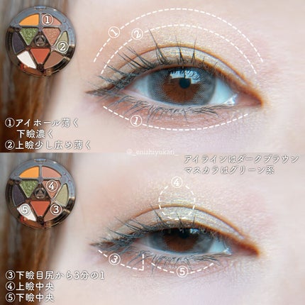 GODDESS 9 EYESHADOW/SUSISU/アイシャドウパレットを使ったクチコミ(4枚目)