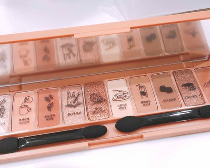 プレイカラー アイシャドウ/ETUDE/アイシャドウパレットを使ったクチコミ(2枚目)