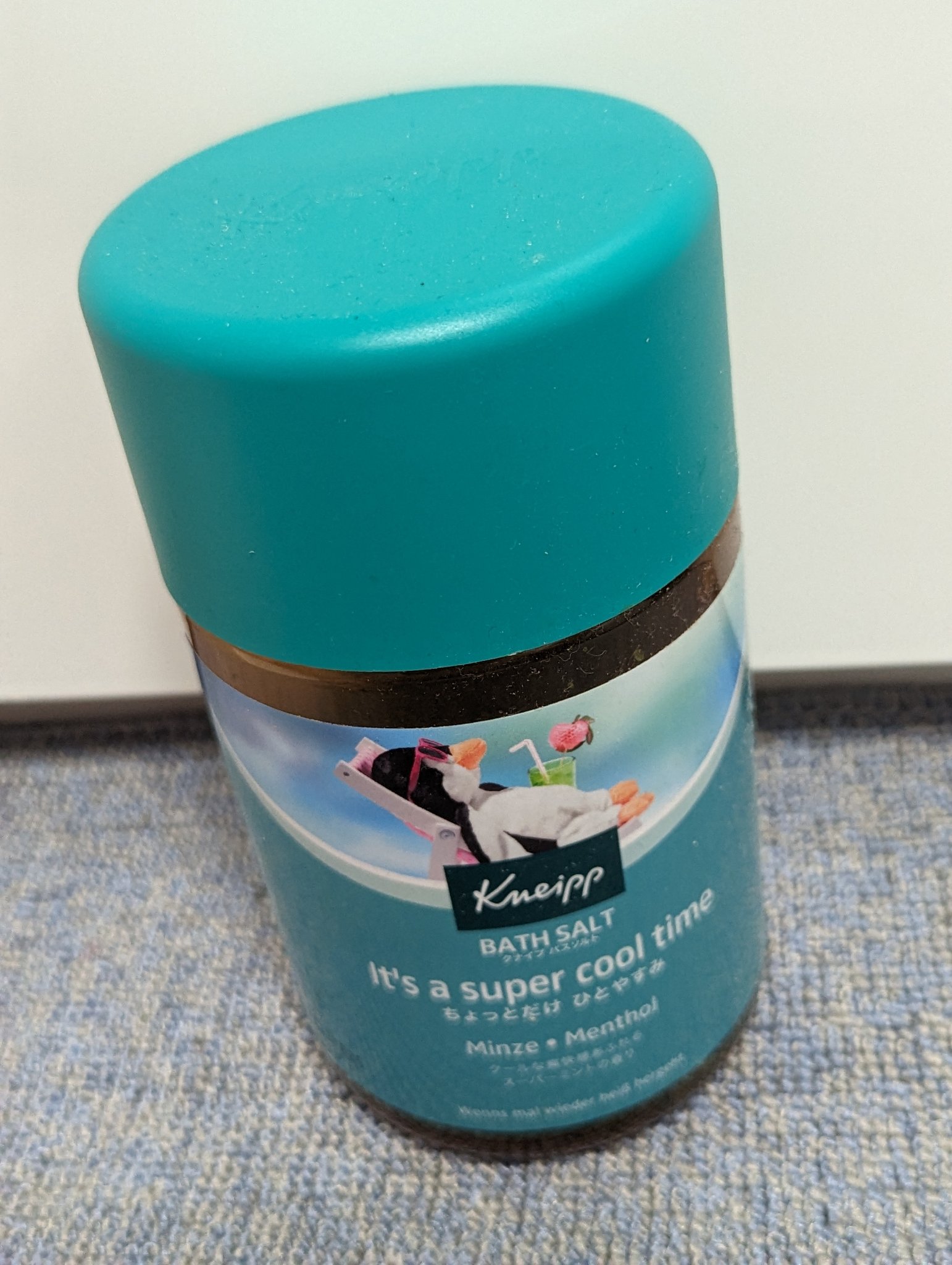 クナイプ バスソルト スーパーミントの香り/クナイプ/無機塩系入浴剤を使ったクチコミ（2枚目）