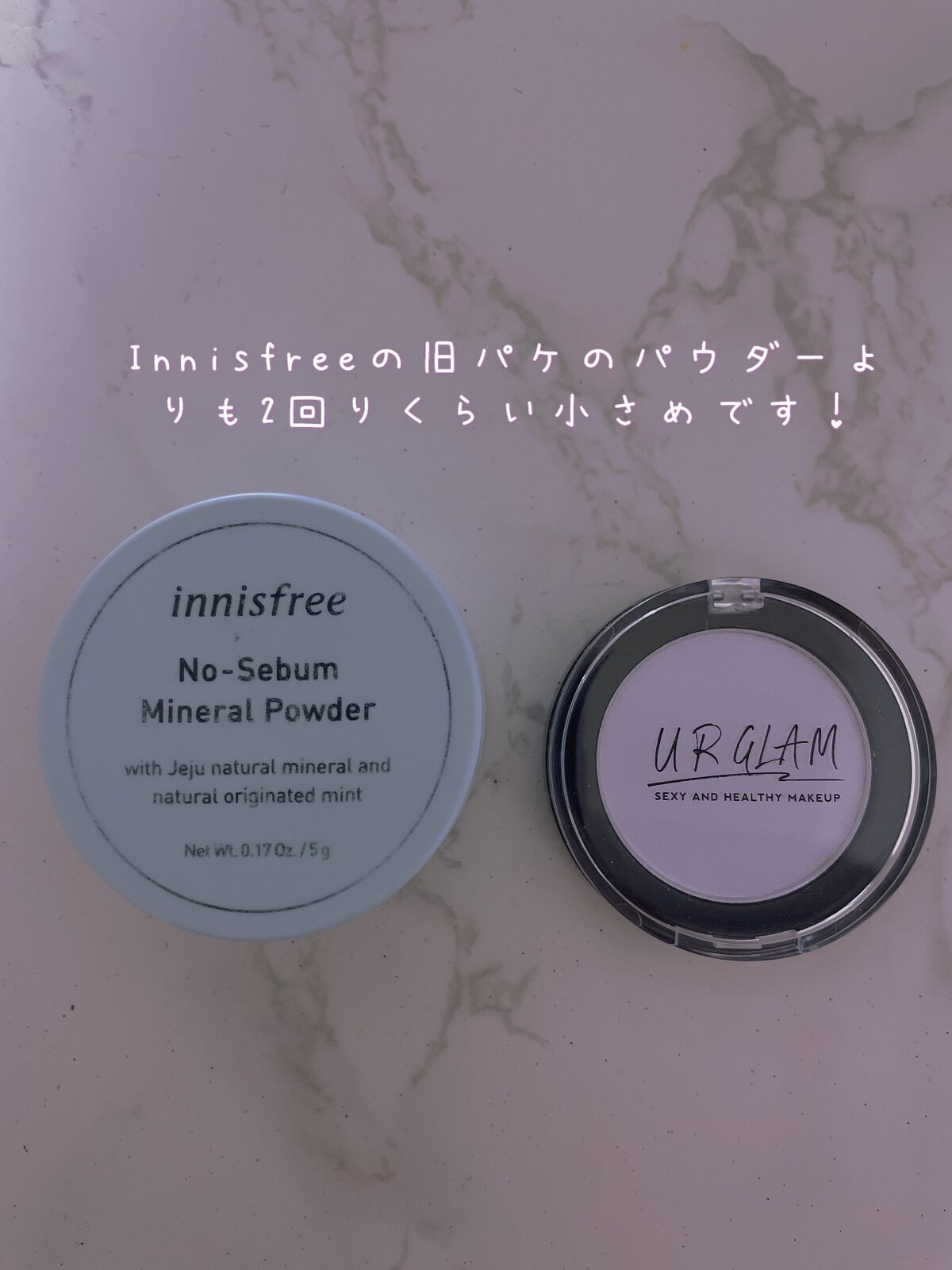 UR GLAM FACE POWDER(フェイスパウダー)/U R GLAM/プレストパウダーを使ったクチコミ(2枚目)
