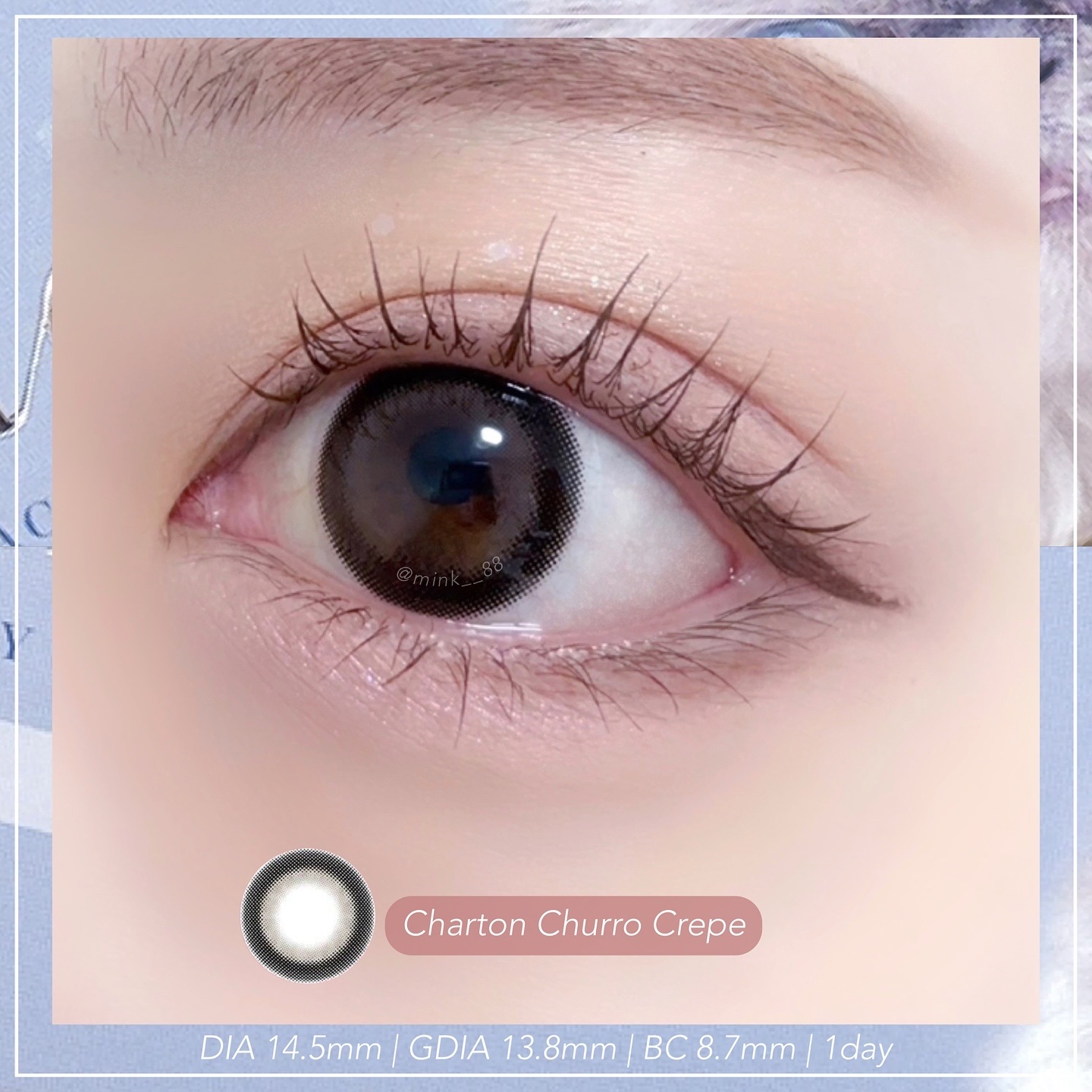 Charton 1day/Charton/ワンデー（１DAY）カラコンを使ったクチコミ（3枚目）