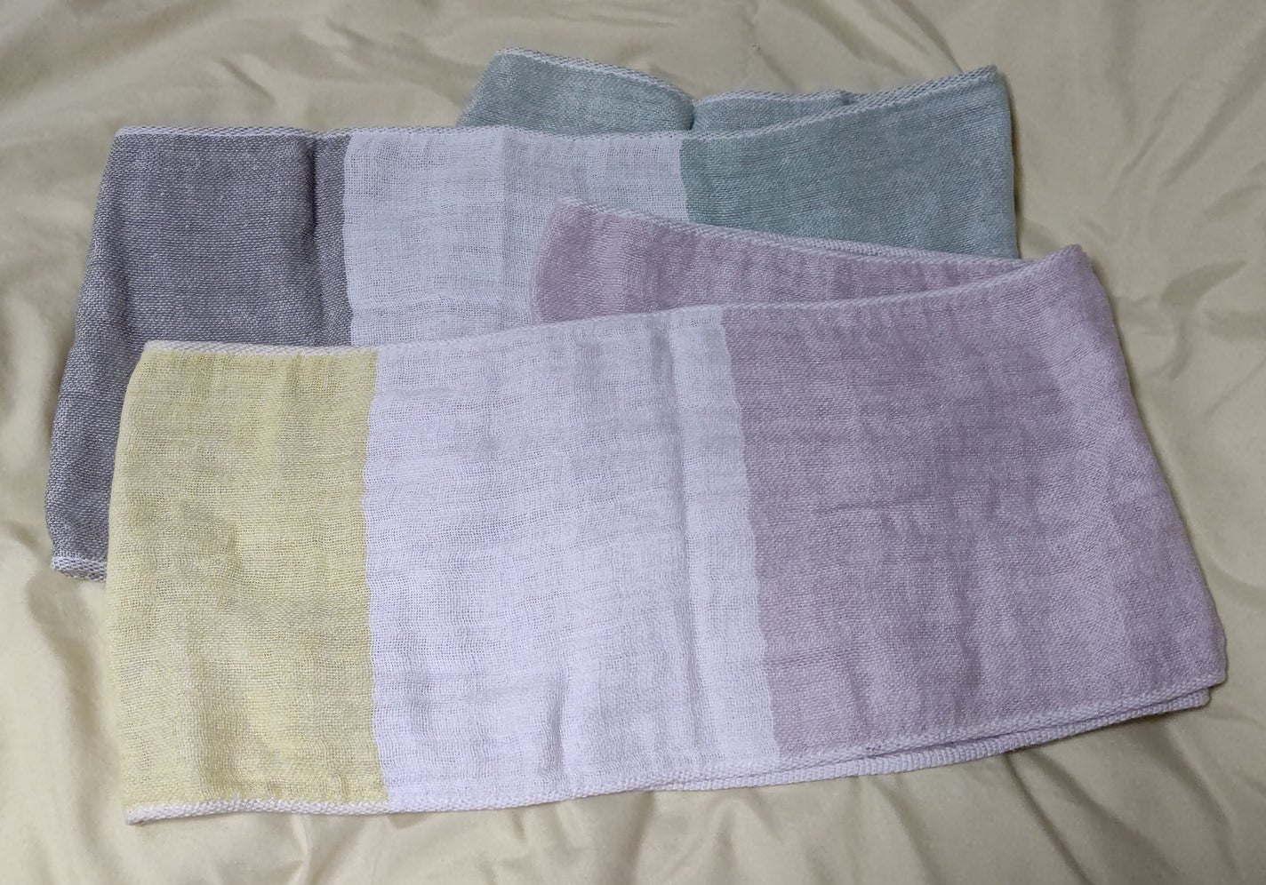 今治でつくった3重ガーゼの麻混タオルスヌード/ベルメゾン/その他を使ったクチコミ(1枚目)
