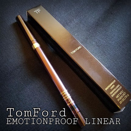エモーション プルーフ アイライナー/TOM FORD BEAUTY/ペンシルアイライナーを使ったクチコミ(1枚目)