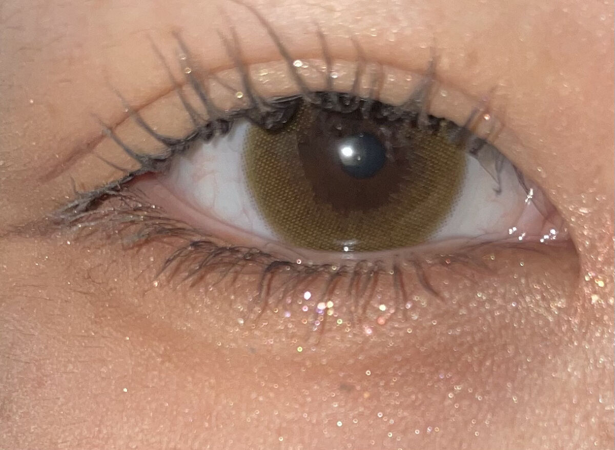 TOPARDS 1day ハニーアンバー/TOPARDS/ワンデー（１DAY）カラコンを使ったクチコミ（3枚目）