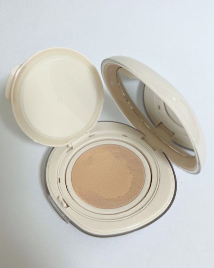 ブリージンググロークッション/Healus/クッションファンデーションを使ったクチコミ(3枚目)