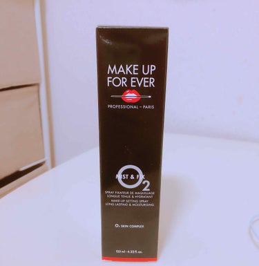 ミスト＆フィックス/MAKE UP FOR EVER/ミスト状化粧水を使ったクチコミ（1枚目）