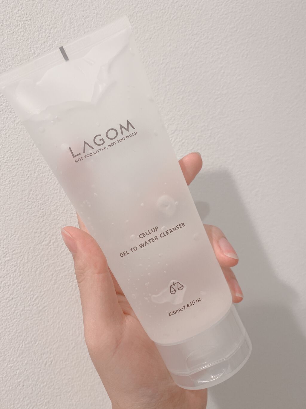 ラゴム ジェルトゥウォーター クレンザー(朝用洗顔)/LAGOM /その他洗顔料を使ったクチコミ（1枚目）