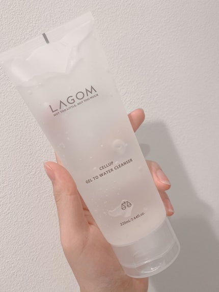 ラゴム ジェルトゥウォーター クレンザー(朝用洗顔)/LAGOM /その他洗顔料を使ったクチコミ(1枚目)