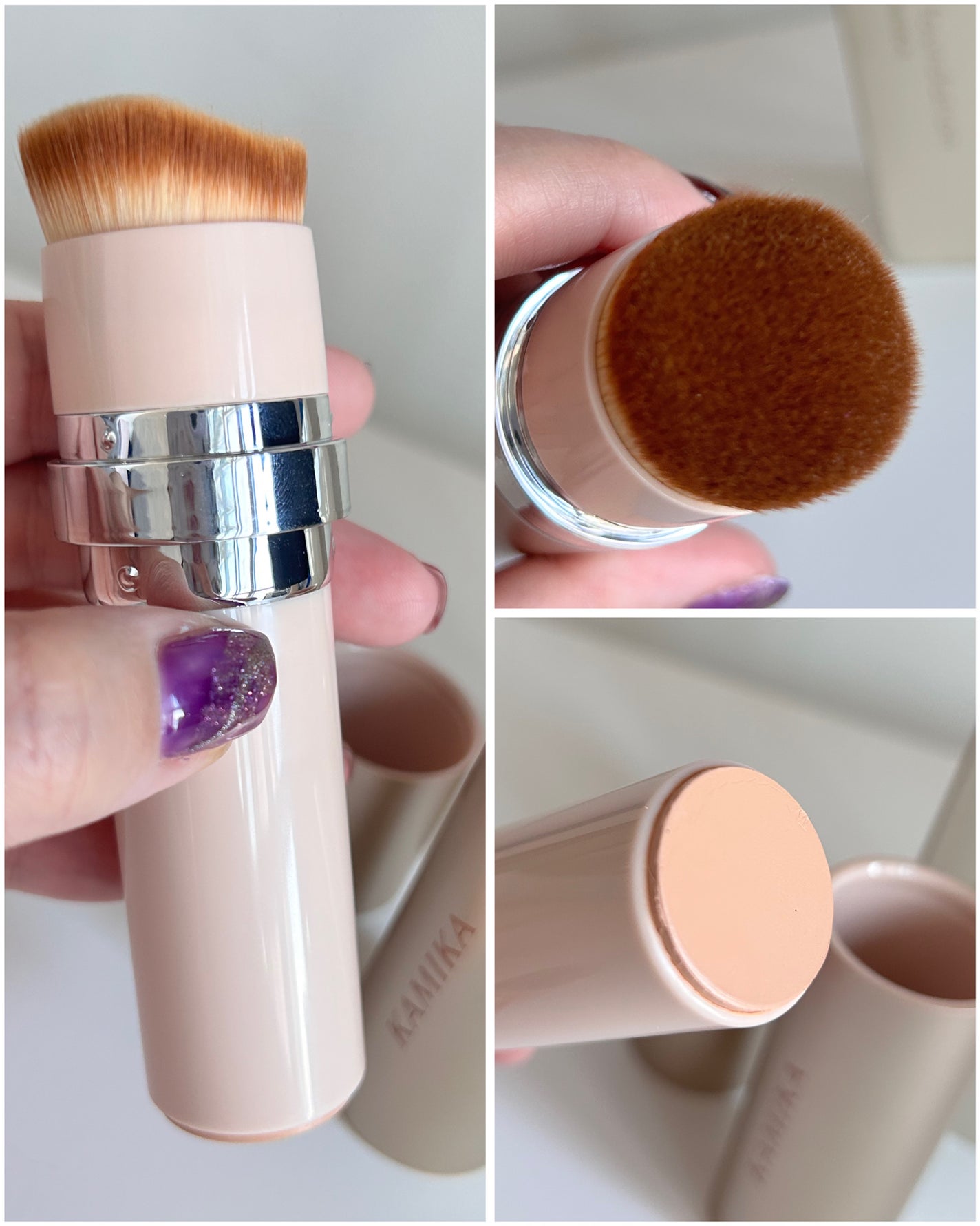 シルキースティックファンデーション/KAMIKA/その他ファンデーションを使ったクチコミ(2枚目)