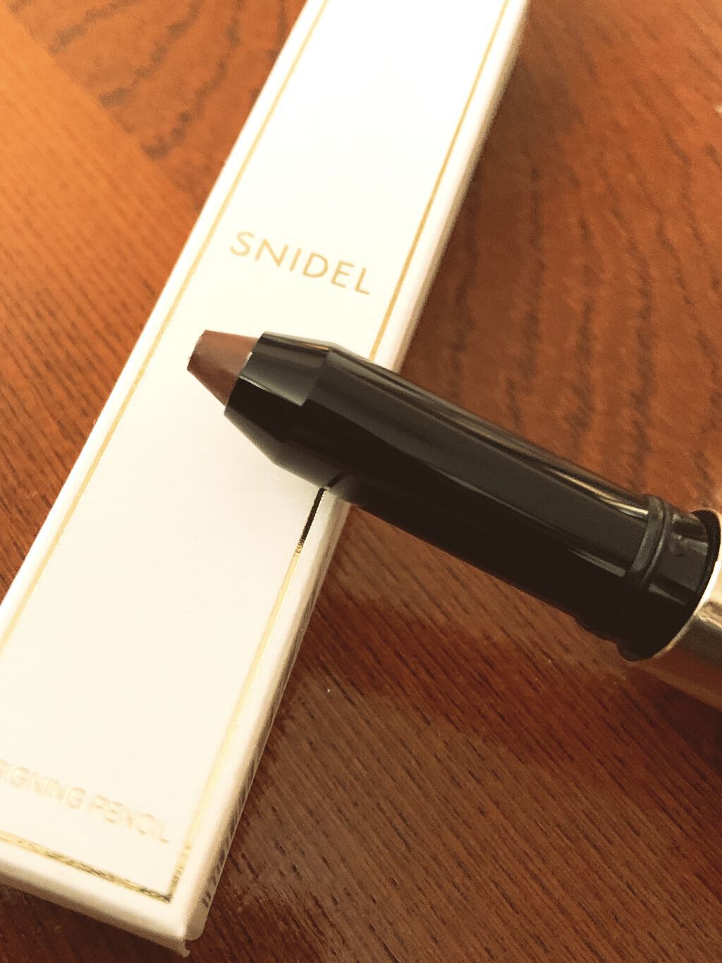 デザイニング ペンシル /SNIDEL BEAUTY/スティックアイシャドウを使ったクチコミ（3枚目）