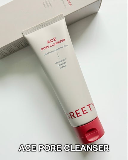 ACE pore cleanser /GREETY/洗顔フォームを使ったクチコミ(2枚目)