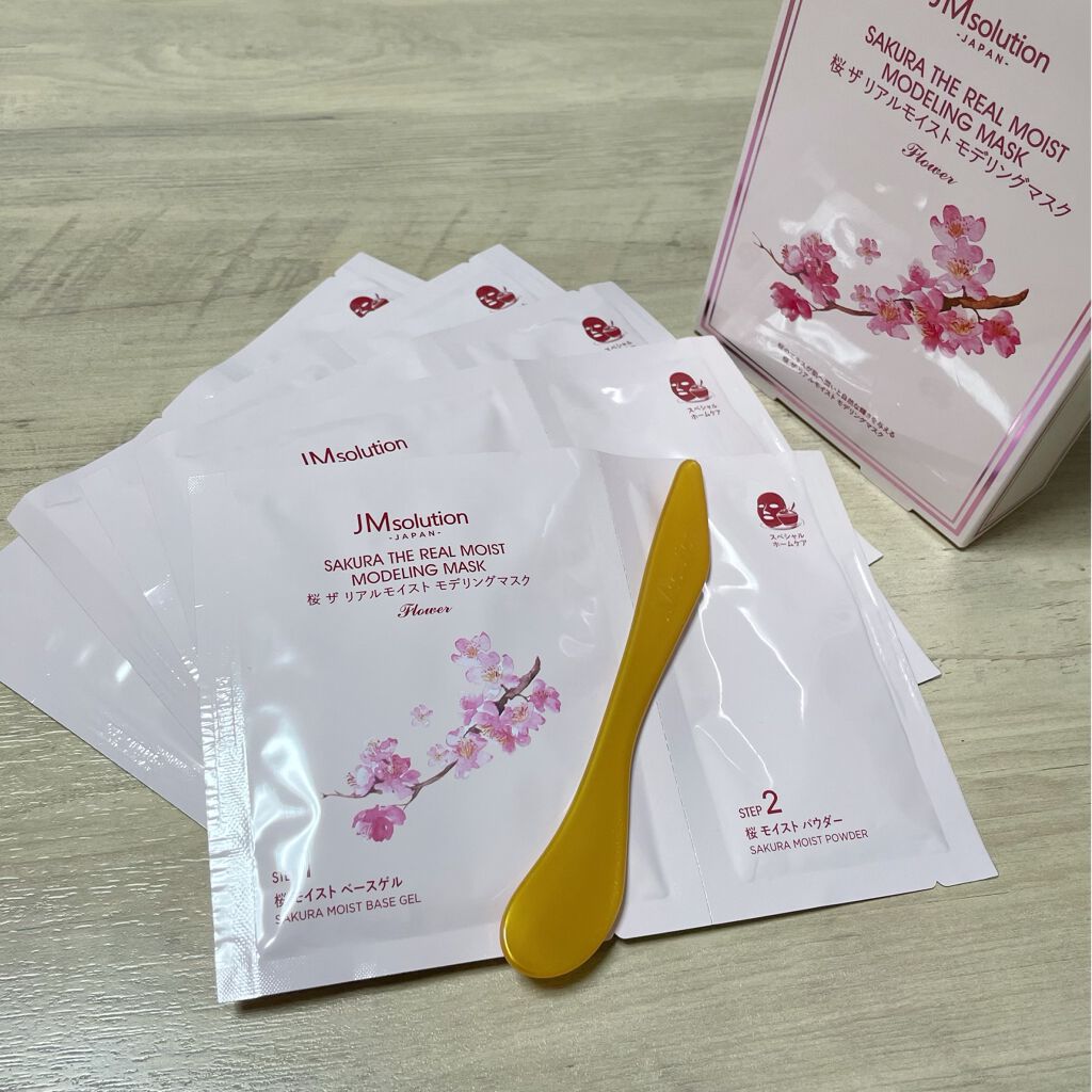 モデリングマスク 桜/JMsolution/洗い流すパック・マスクを使ったクチコミ（1枚目）