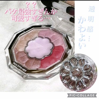 ジルスチュアート ブルームクチュール アイズ 05 dahlia blush/JILL STUART/アイシャドウパレットを使ったクチコミ（2枚目）