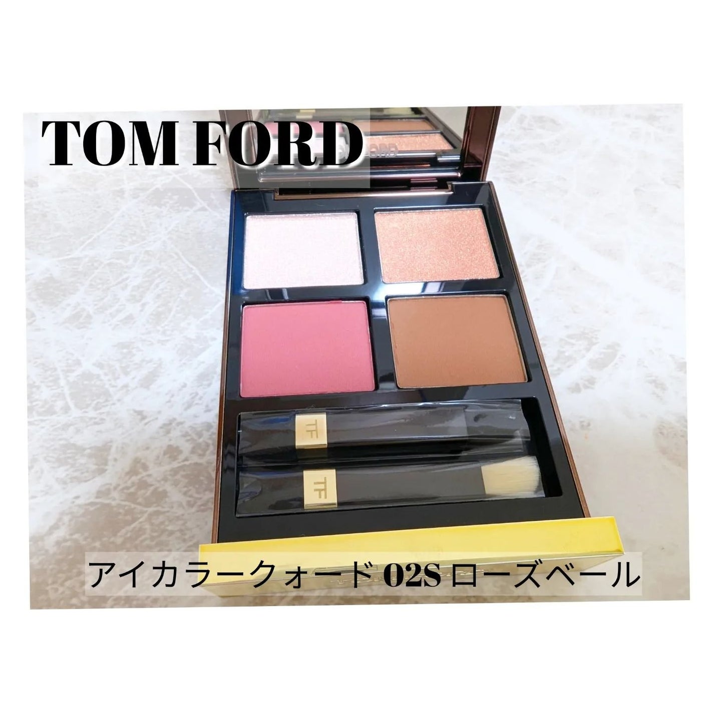 アイ カラー クォード/TOM FORD BEAUTY/アイシャドウパレットを使ったクチコミ(2枚目)