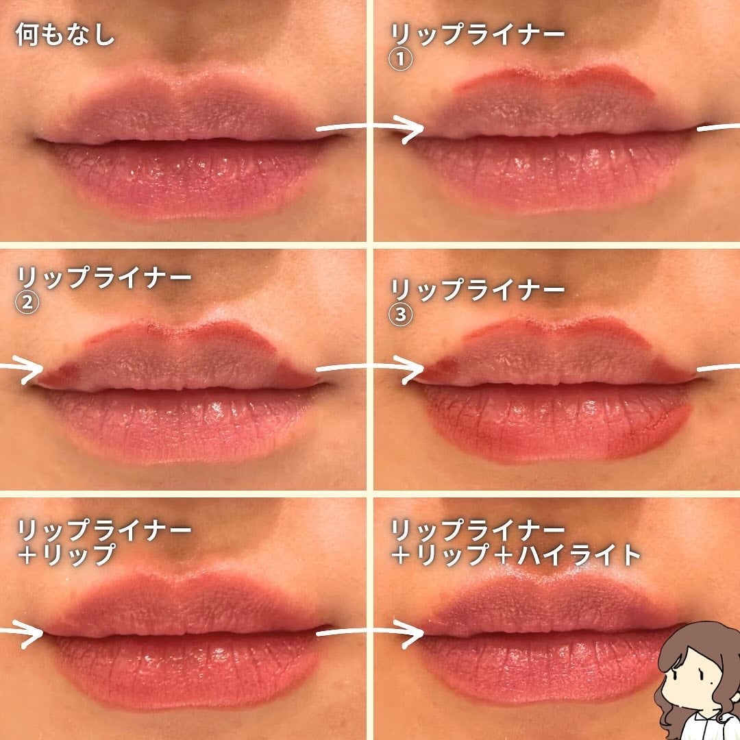 リップライナー/キスミー フェルム/リップライナーを使ったクチコミ(4枚目)