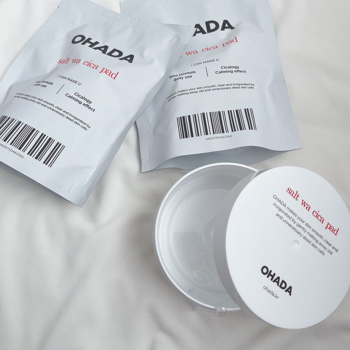 salt wa cica pad/OHADA/シートマスク・パックを使ったクチコミ（2枚目）