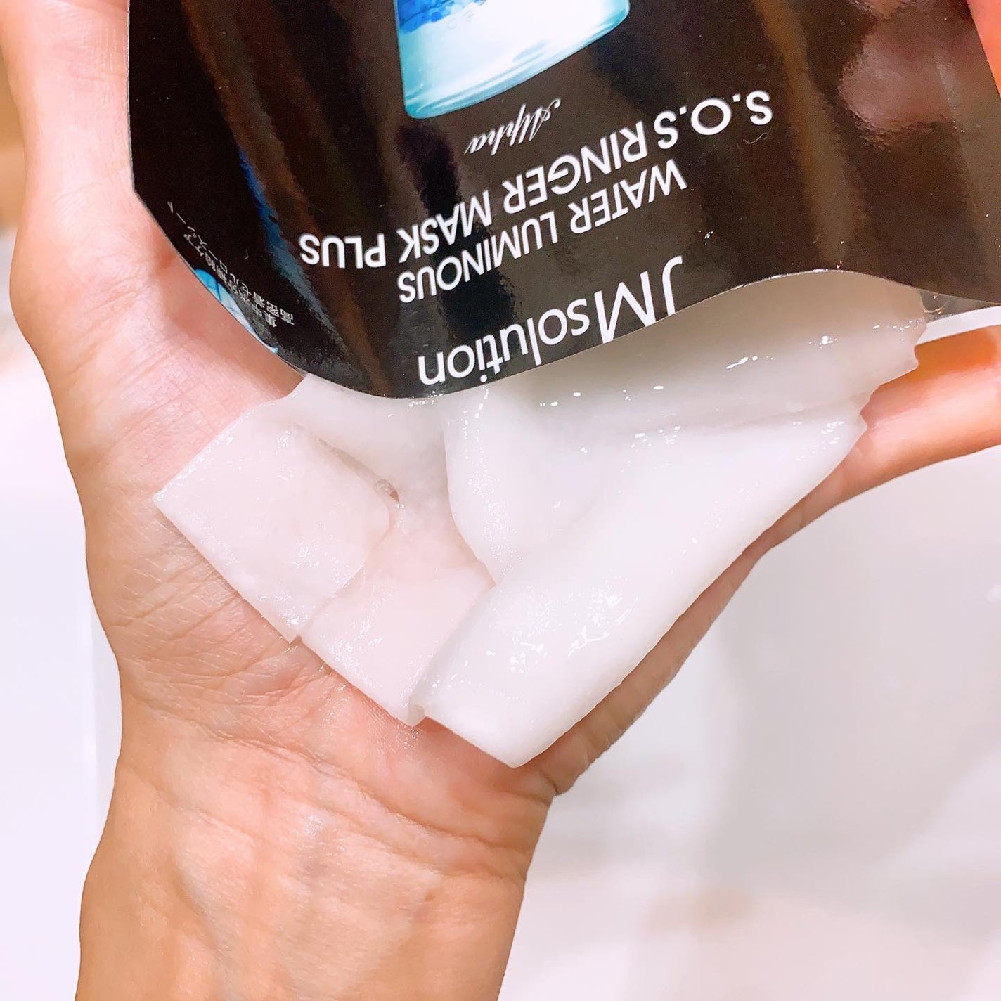 マリンルミナスモイスチャーマスクプラスアルファ/JMsolution/シートマスク・パックを使ったクチコミ(4枚目)