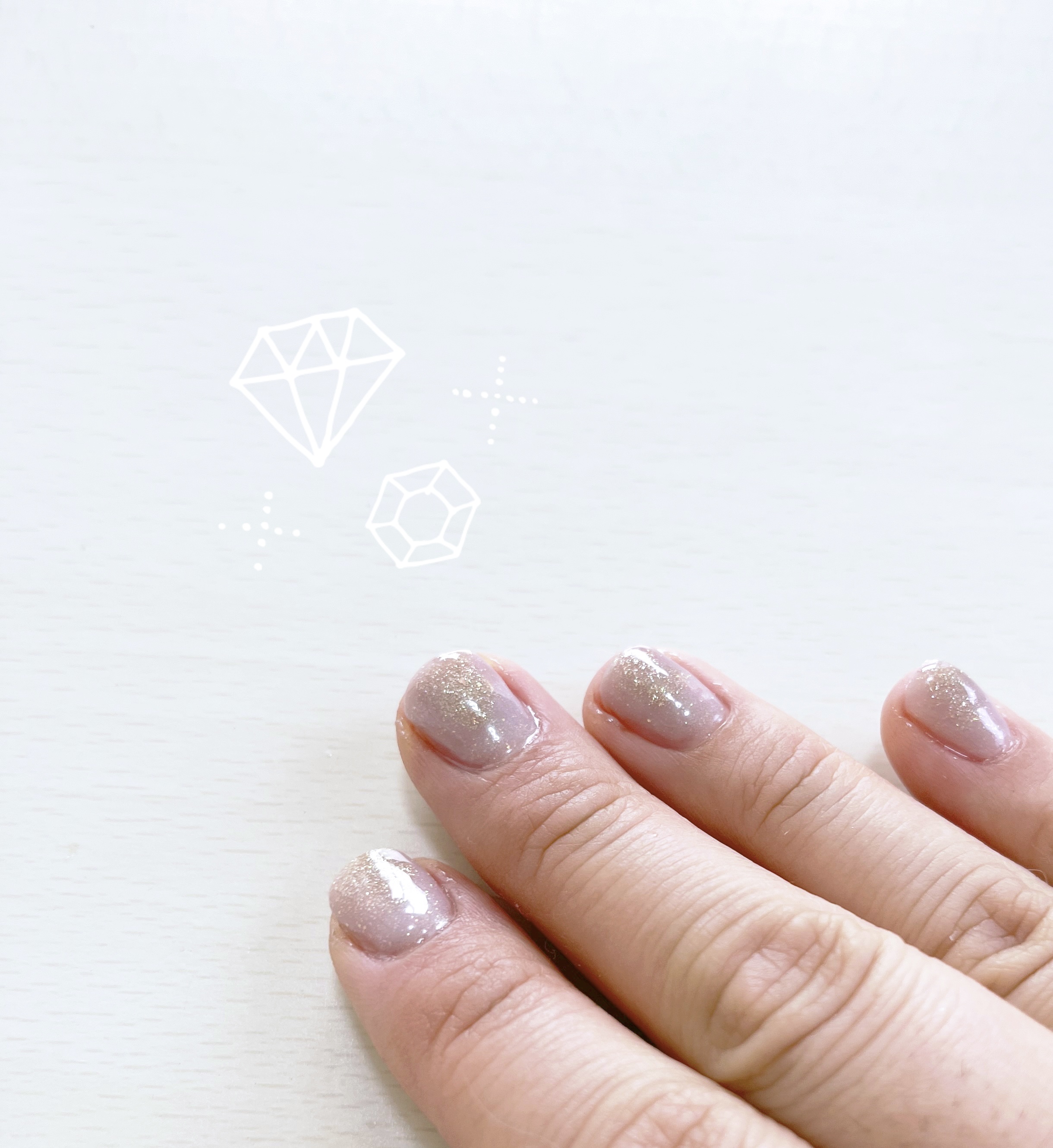 ジェルネイル/ジェルミーワン/ジェルネイルを使ったクチコミ（2枚目）