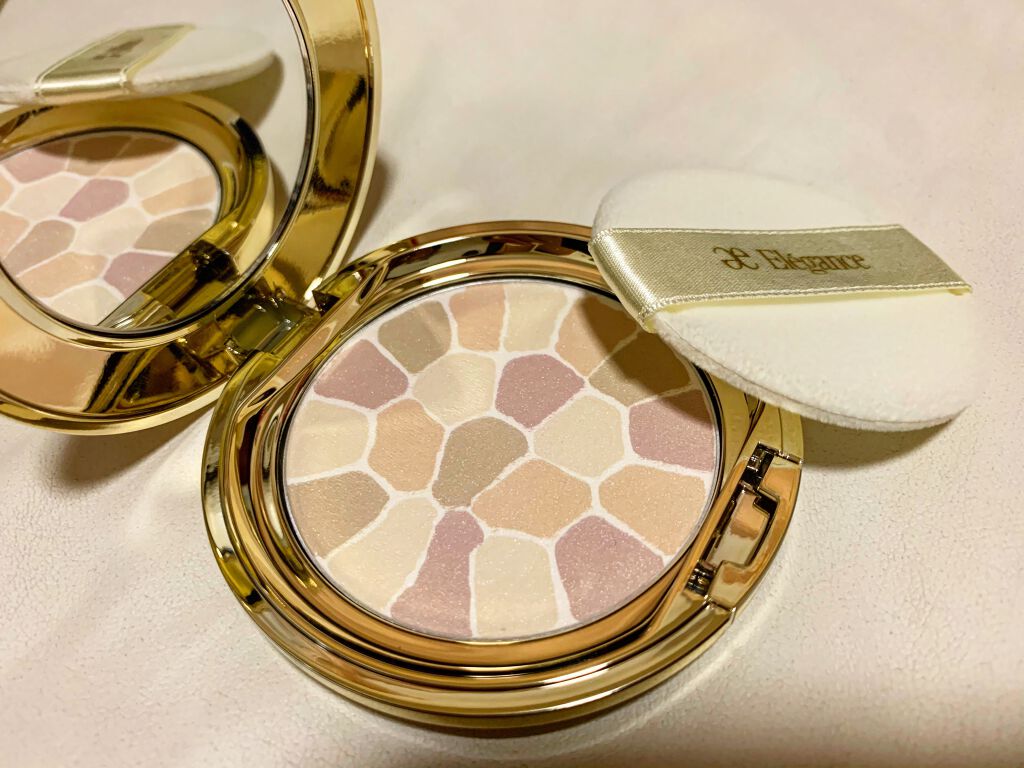 ラ プードル オートニュアンス/Elégance/プレストパウダーを使ったクチコミ（1枚目）