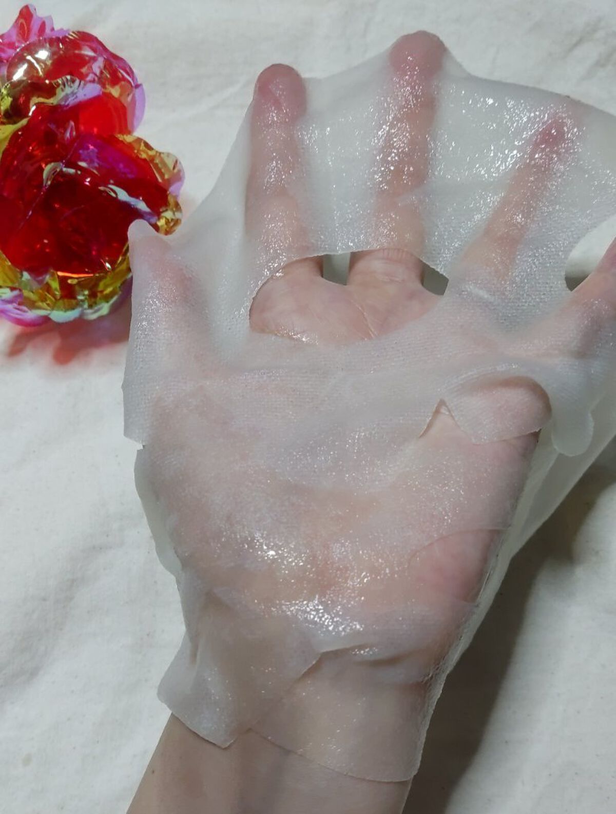 スキントラブルケア マスク/アルージェ/シートマスク・パックを使ったクチコミ（3枚目）