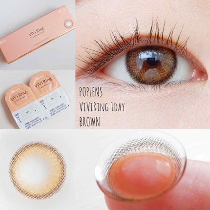 ViVi Ring 1Month/OLENS/カラーコンタクトレンズを使ったクチコミ(2枚目)