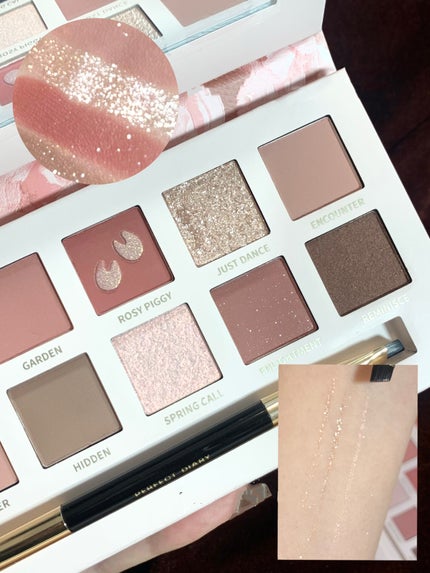 エクスプローラ12色 動物アイシャドウパレット/PERFECT DIARY/アイシャドウパレットを使ったクチコミ(8枚目)