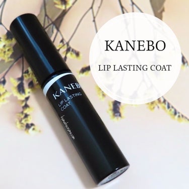 KANEBO リップラスティングコートのクチコミ「𖤐 KANEBO カネボウ リップラスティングコート


口紅の色を定着させ、透明なクリア層で.....」（1枚目）