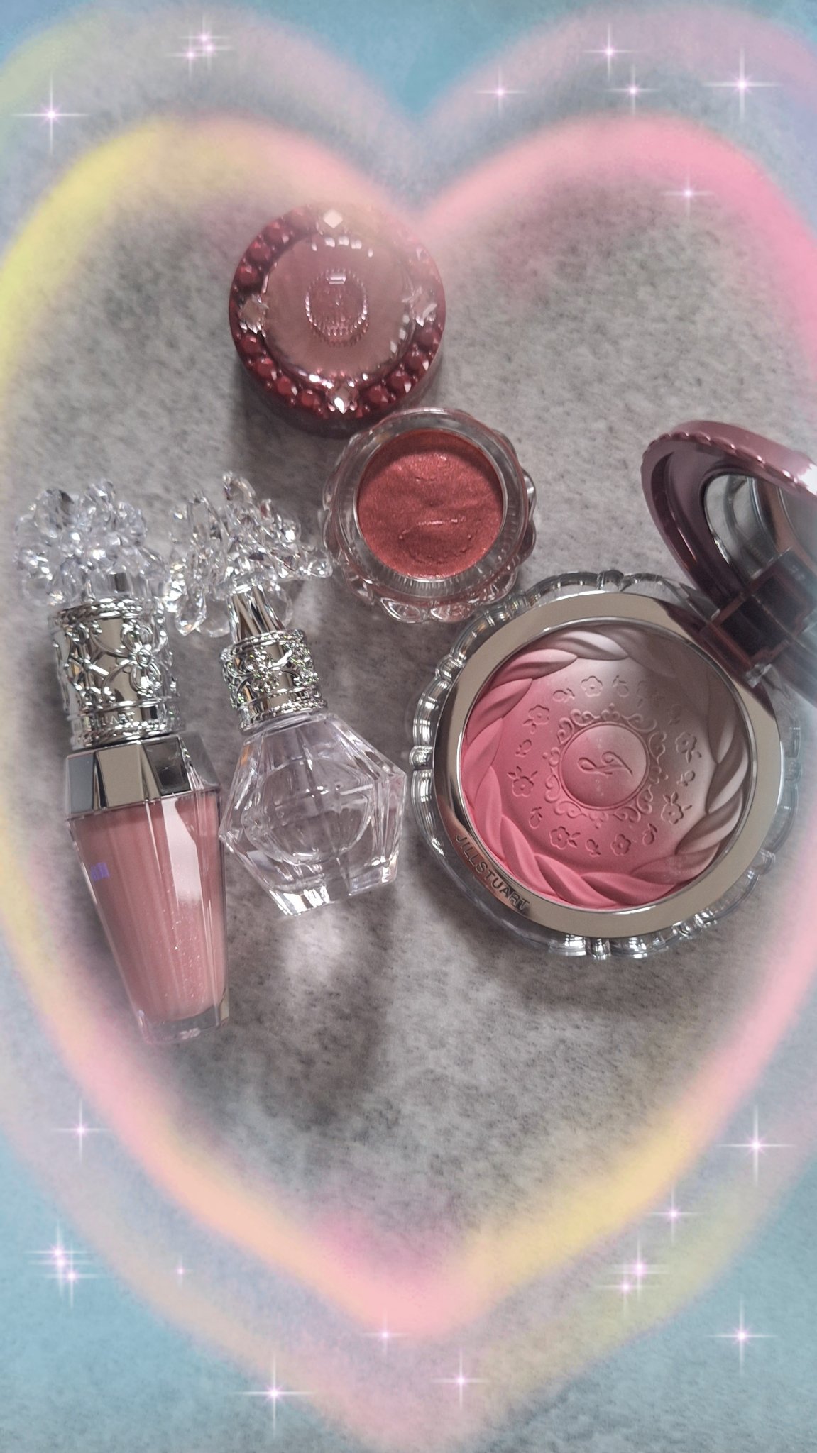 ジルスチュアート　エターナル アイビジュー 104 my happiness <ギルティパフェタイム>（限定色）/JILL STUART/ジェル・クリームアイシャドウを使ったクチコミ（1枚目）