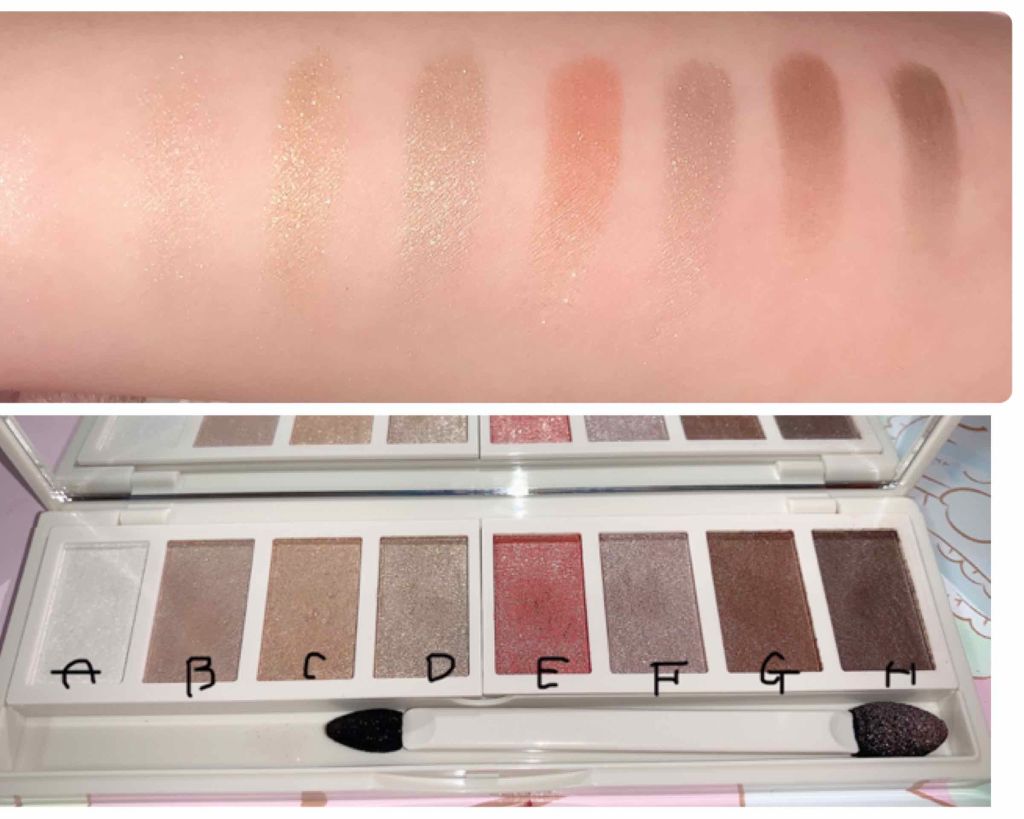 リシェ グラマラスモード アイパレット/Visée/アイシャドウパレットを使ったクチコミ（2枚目）