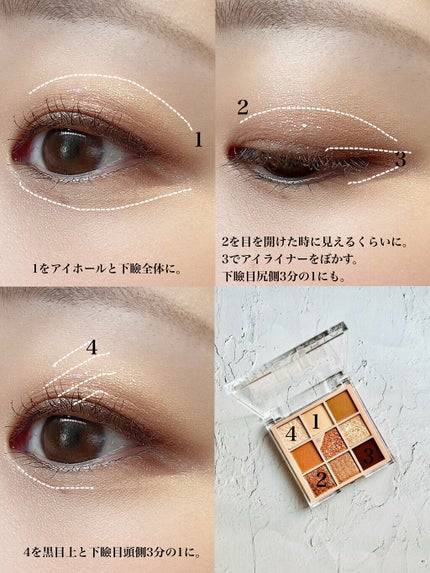 グリッターペディアアイパレット/unleashia/アイシャドウパレットを使ったクチコミ(5枚目)