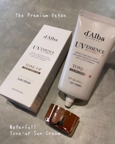 d'Alba
The Premium Vegan
Waterfull
Tone-up Sun Cream

重ね塗りしてもべたつきなく
なめらかなテクスチャでメイクを長時間キープ✨

おでかけの30分前