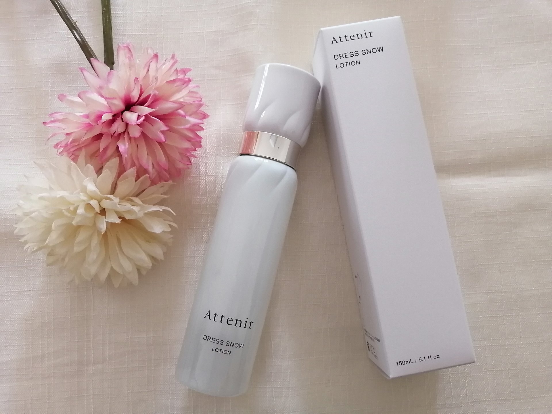 ドレススノー ローション【医薬部外品】 /アテニア/化粧水を使ったクチコミ（1枚目）