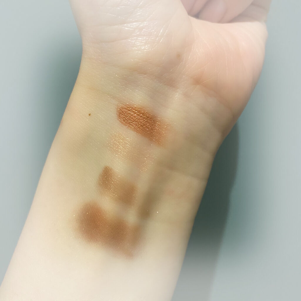 パレットアイシャドウ/＆be/アイシャドウパレットを使ったクチコミ（3枚目）