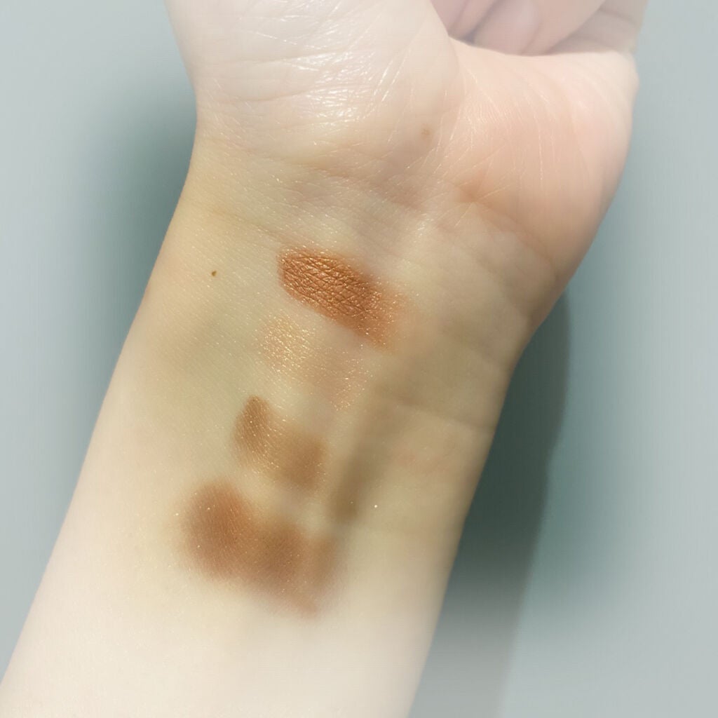 パレットアイシャドウ/&be/アイシャドウパレットを使ったクチコミ(3枚目)