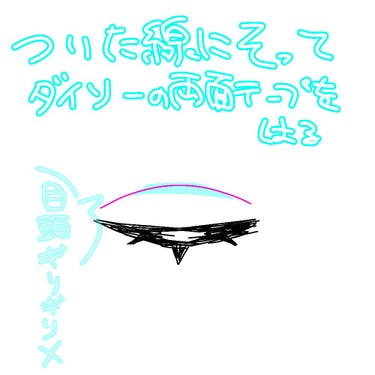 ストリングファイバー120 ディープタイプ 120本入/メザイク/二重まぶた用アイテムを使ったクチコミ（3枚目）