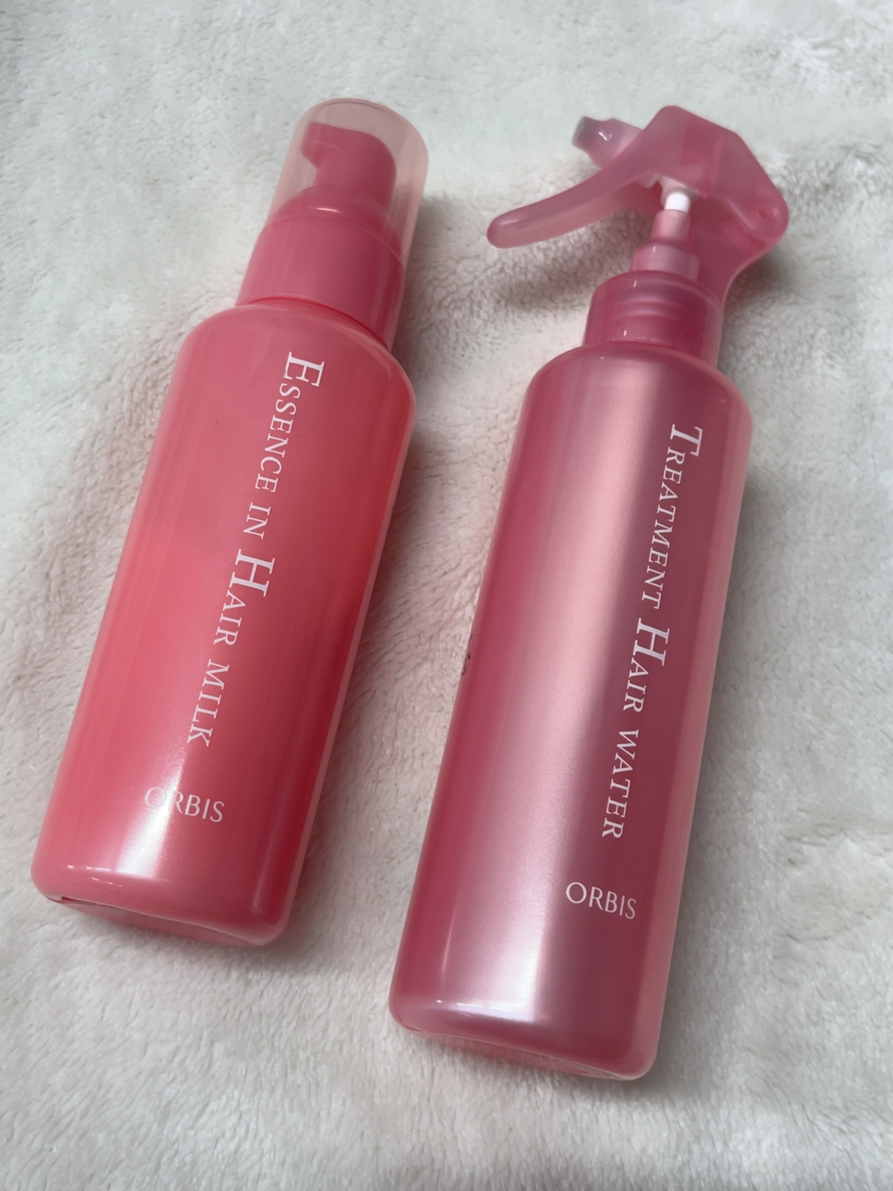 エッセンスインヘアミルク/オルビス/ヘアミルクを使ったクチコミ（1枚目）