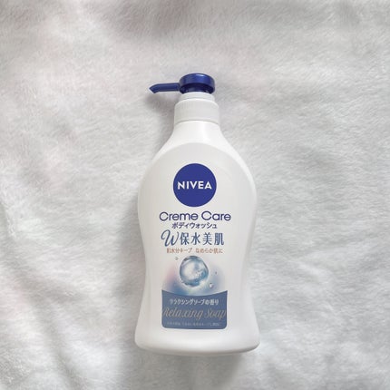 クリームケア ボディウォッシュ W保水美肌 リラクシングソープの香り/ニベア/ボディソープを使ったクチコミ(1枚目)