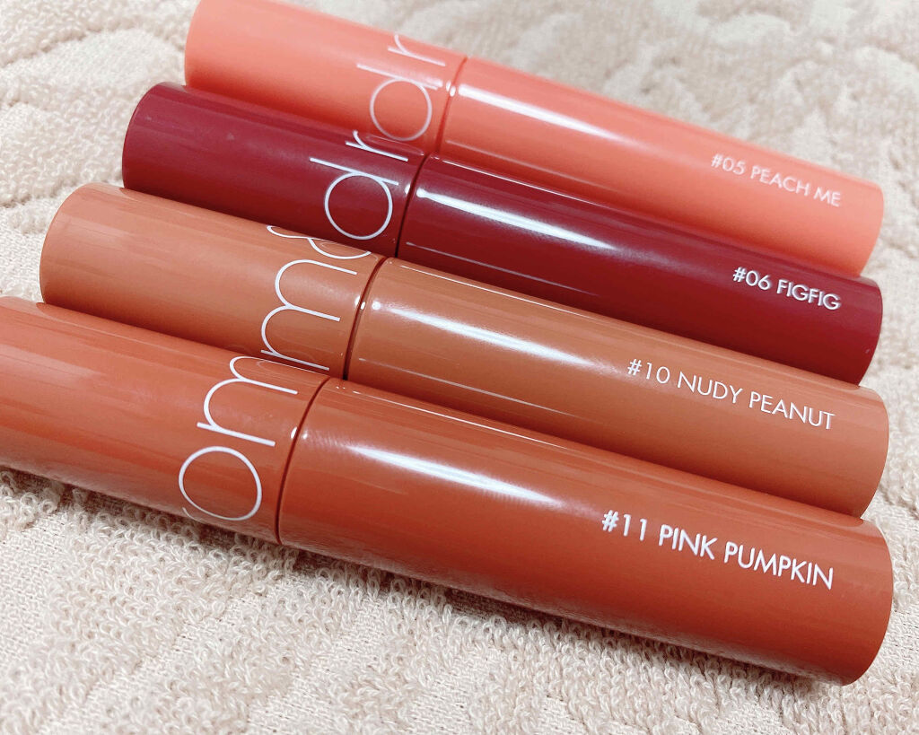 ジューシーラスティングティント/rom&nd/リップティントを使ったクチコミ（1枚目）