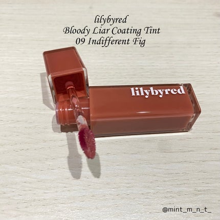 ブラッディライアー コーティングティント/lilybyred/リップティントを使ったクチコミ(1枚目)