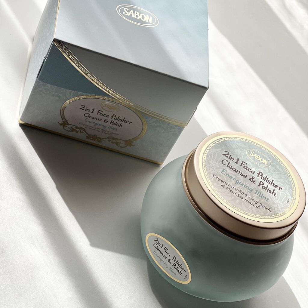 フェイスポリッシャー リフレッシング（ミント）/SABON/スクラブ・ゴマージュを使ったクチコミ（1枚目）